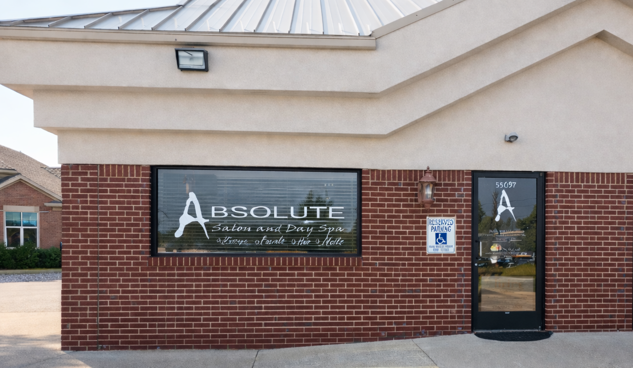 Absolute Salon & Day Spa location in Shelby Township Michigan