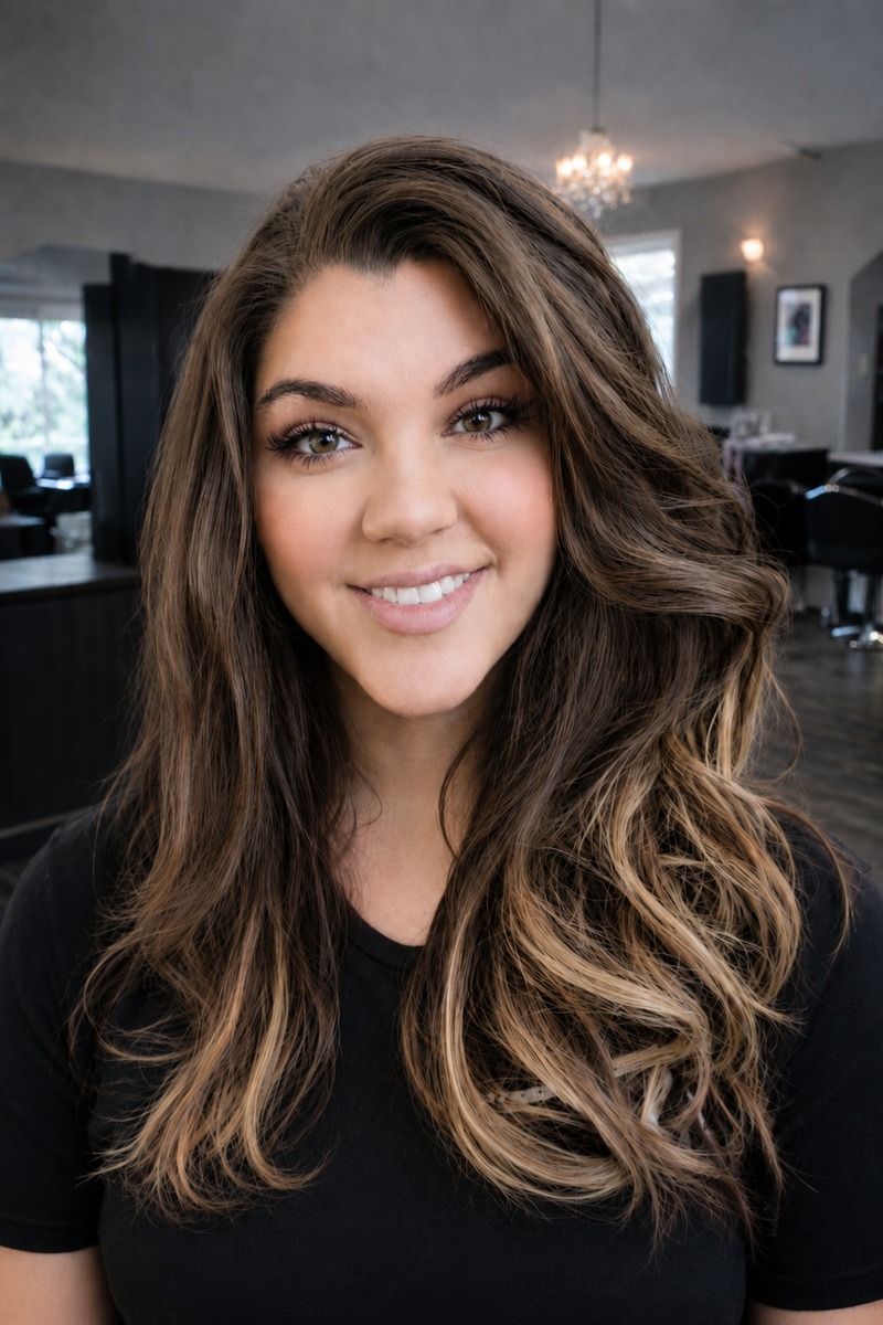 Danielle, hair stylist at Absolute Salon and Day Spa in Shelby Township, MI