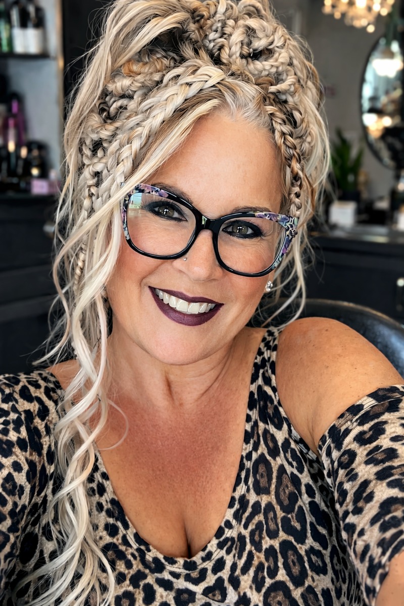 Tera, owner and hair stylist at Absolute Salon and Day Spa in Shelby Township, MI